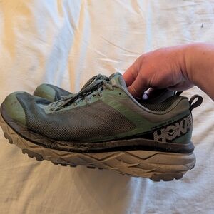 Hoka Men's Green Trail Running Shoes